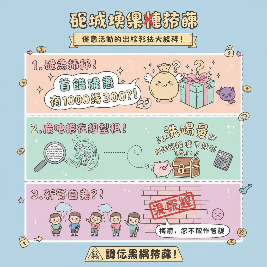 出金銀行帳戶優惠活動真人百家樂博弈遊戲黑平臺帳號安全加密貨幣代理詐騙黑網娛樂城帳戶審核首儲優惠繳納保證金玩家評價詐騙警示誘騙加碼流水要求投資型詐騙出款問題